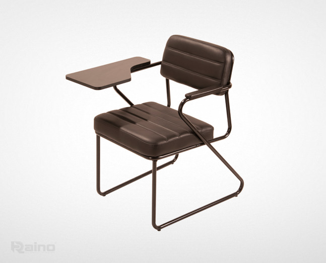 صندلی دانشجویی راینو مدل D519 با جای دست چوبی