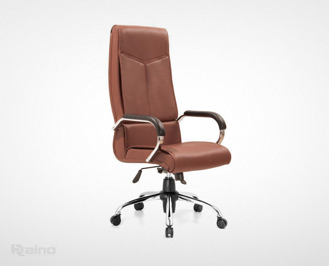 صندلی مدیریت راینو مدل M550S رنگ قهوه ای