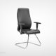 صندلی کنفرانس راینو C512B با دسته ثابت و پایه کروم و قیمت مناسب