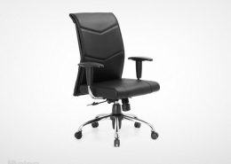 صندلی کارشناسی راینو مدل E515B با دسته قابل تنظیم