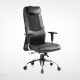 صندلی مدیریت راینو مدل M520B با رنگ مشکی و دسته قابل تنظیم