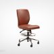 صندلی کارگاهی راینو مدل JK510 با جای پا و رنگ قهوه ای
