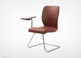 صندلی دانشجویی راینو مدل D510 بدون دسته با رنگ قهوه ای