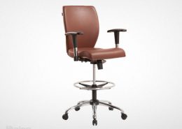 صندلی کارگاهی راینو مدل JK510B با پایه و دسته قابل تنظیم