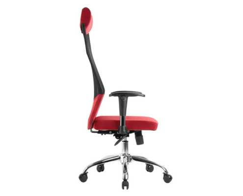 صندلی راینو M432b رنگ قرمز از نمای کنار